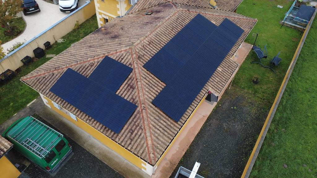 Installation solaire 12kWc à Cezac 