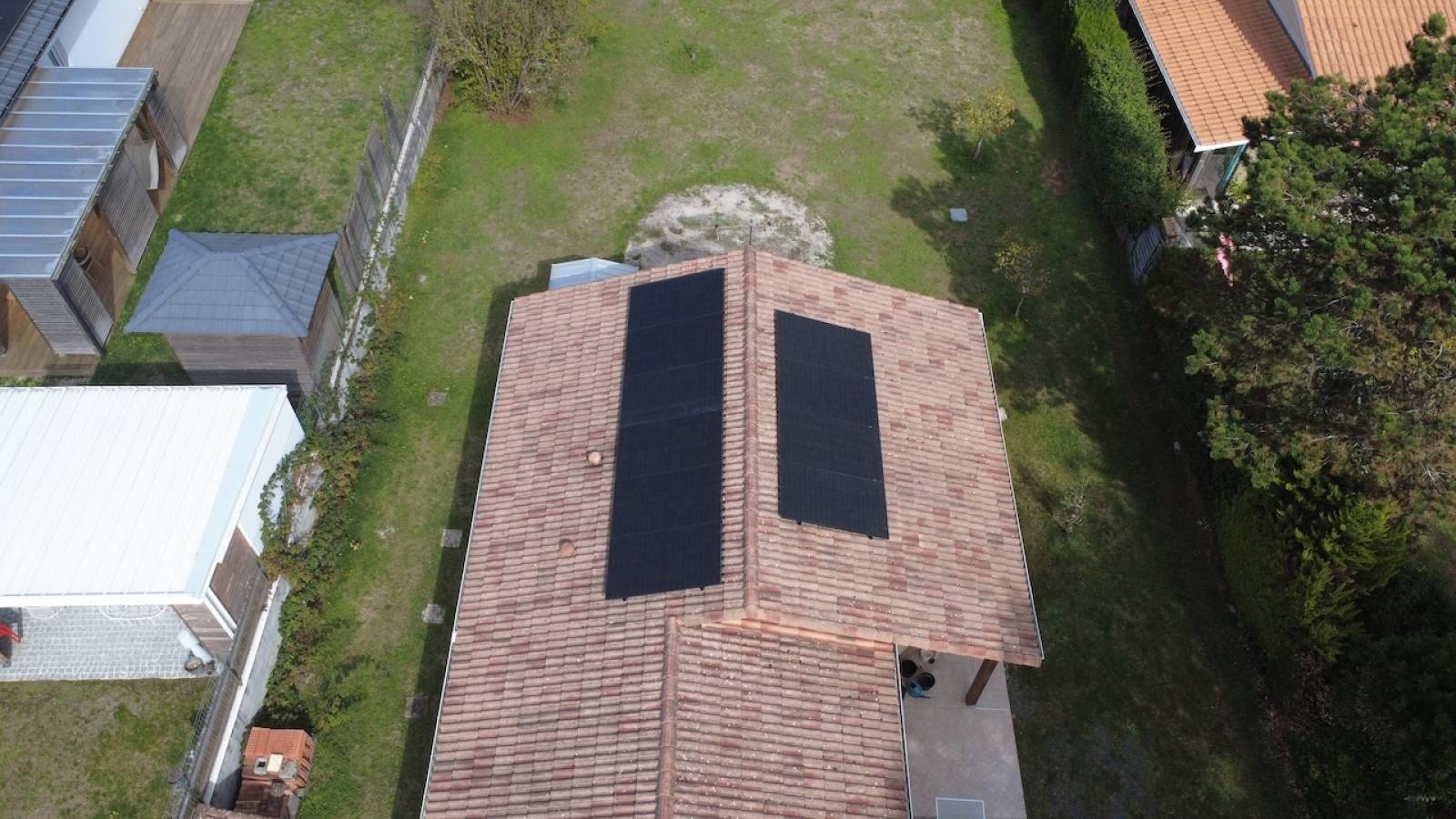 Installation solaire photovoltaïque à Merignac 33700 en Gironde 