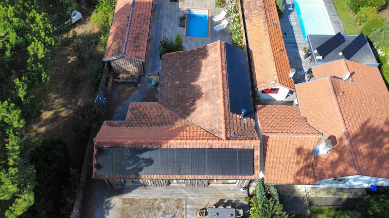 Chantier Lanton proche Cap-Ferret 