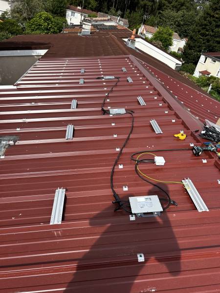 Installation kit bac acier K2 à Gradignan