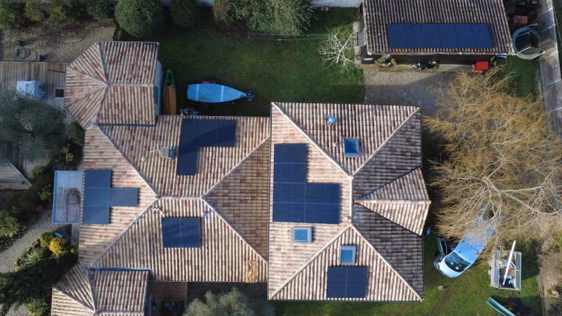 Installation de 12KWC à Biganos 