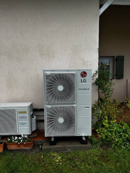 Pac air/eau LG Therma V Moulis-en-Medoc