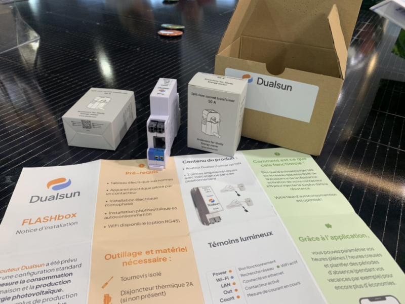 Routeur solaire Flash Box DUALSUN 