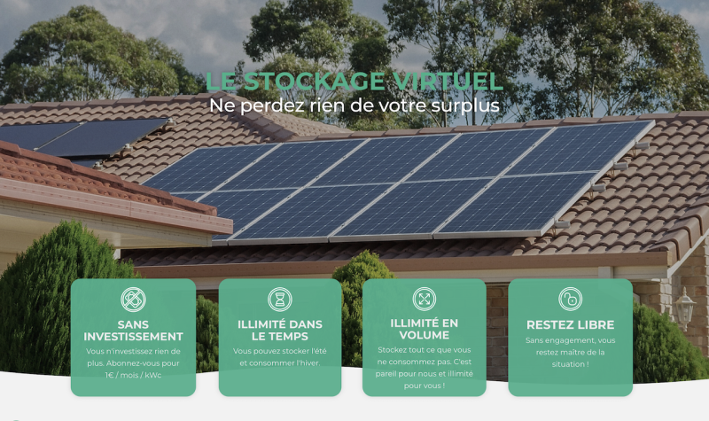 Batterie virtuelle URBAN SOLAR ENERGY