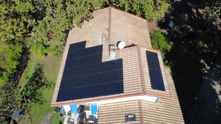 Notre zone d'activité pour ce service Installateur pour panneaux photovoltaïques sur abri de jardin ou carport avec stockage virtuel My Light à