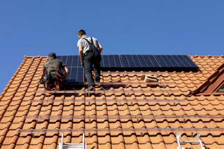 Notre zone d'activité pour ce service Entreprise pour la pose de panneaux photovoltaïques avec stockage virtuel pour maison ou hangar par installateur RGE à